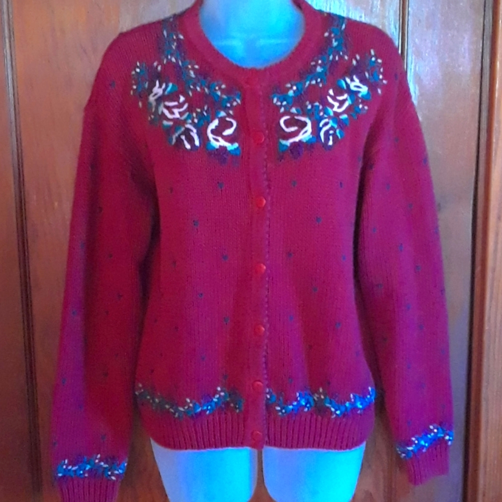 Women's cotton sweater